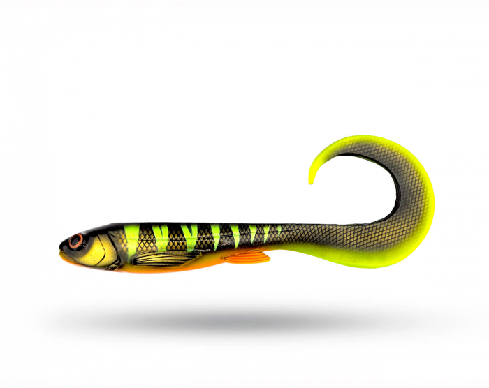 Ubait U-CuRL - Black Perch UV i gruppen Fiskedrag / Gäddjiggar hos Örebro Fiske & Outdoor AB (UCuRL-Black Perch)